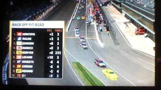 NASCAR on ESPN Epic Fail Clint Bowyer has 255 Tires