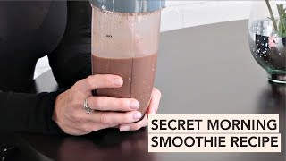 Healthy Morning Smoothie Recipe "Brown Sludge" | Carrie Doll