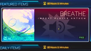 FREE PLAYER ANTHEM 🔥 - Breathe [S18 Season Theme]