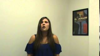 Sydni Sings - Lay Me Down (Sam Smith) Accompanied by Valerie Buckner