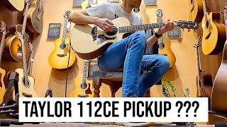 TAYLOR 112ce - ES2 pickup VS DUKE GA PF CUT TRIO VT