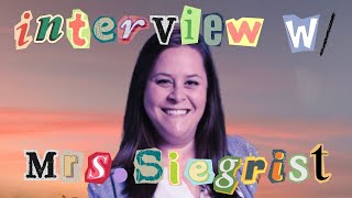 Ashley Siegrist Interview