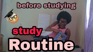 #vlogtober week 2 ep 2: my before studying study routine #matric2021