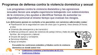 Integración de la violencia doméstica en la planificación y respuesta ante emergencias