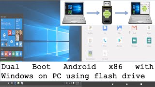 Install Android x86 alongside Windows