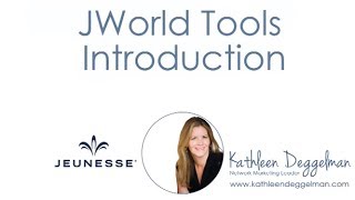 JWorld Tools Introduction with Jeunesse Industry Leader Kathleen Deggelman