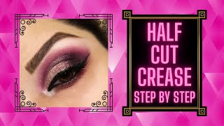 Half Cut Crease Eyeshadow Tutorial For Beginners | Cut Crease Tutorial For Beginners