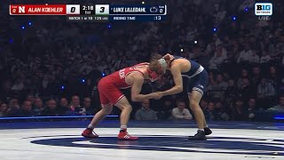 Luke Lilledahl(PSU) vs Alan Koehler(NEB) 1/30/26 (Jeff Byers Radio Call)