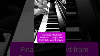 Finale (3rd movt from Sonata in D major, Hob XVI:24) by Joseph Haydn