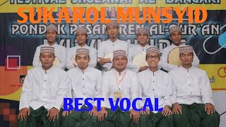 SUKAROL MUNSYID (BEST VOCAL) FesBan Kemenag Madiun 2019