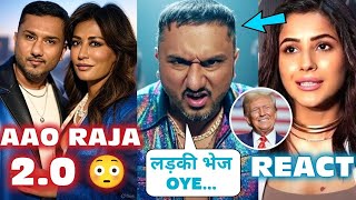 AAO RAJA 2.0 YO YO HONEY SINGH 😱 YOYO REQUEST FROM TRUMP 😭 SHEHNAAZ GILL REACT | LAAL PARI