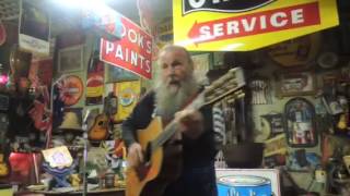 Route 66 by Harley at the Sandhills Curiosity shop in Erick, Oklahoma, April 10, 2017