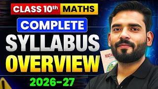 Class 10 Maths Syllabus 2026-27 🔥 Full Overview | Board Exam 2027 | Drishti School
