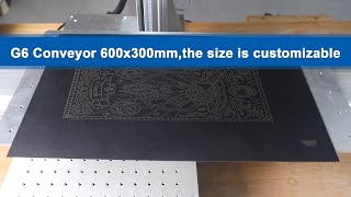 G6 Conveyor 600x300mm, the size is customizable