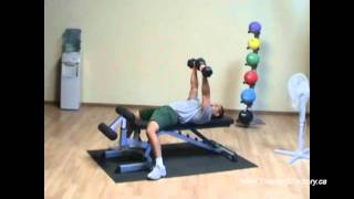 Body-Solid Heavy Duty Flat Incline Decline Bench GFID71 Canada