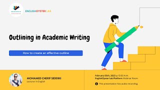 Outlining in Academic Writing