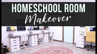 Homeschool School Room Makeover with the Original Scrapbox Dreambox