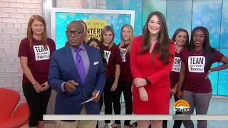WayUp CEO, Liz Wessel LIVE on the Today Show for National Intern Day