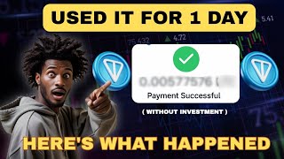 I Used This TONCOIN Telegram Bot for 1Day — Here’s My Result