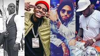 Soulja Boy Instagram Live!! Floyd Mayweather Training Soulja Boy? 50 Cent Got $100K on Chris Brown