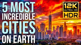5 Most Incredible Cities on Earth in 12K HDR 60fps