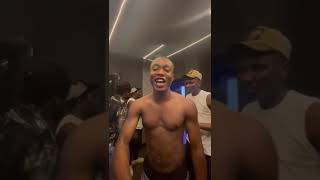 @bahdpastor at the studio @MrDehniece vibing to his song "God go bless"