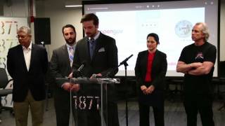 Howard Tullman introduces Seamus Kraft at Envision Chicago Launch