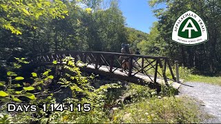 Days 114 & 115 | Slips and Fire Towers | Appalachian Trail Thru Hike 2025