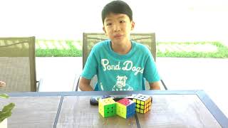 3 Rubik's Cubes Resolved in 59 seconds