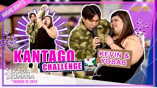 PAMBANSANG YOBAB AT KEVIN MONTILLANO, NAPASABAK SA ‘KANTAGO’ CHALLENGE