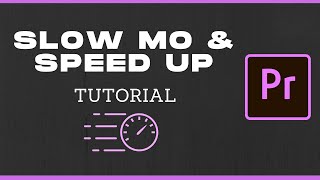 How to Adjust Speed | 2021 Premiere Pro for Beginners