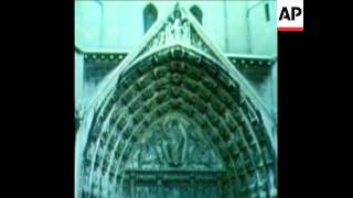 SYND 12-12-71 THE FUNERAL OF RALPH BUNCHE