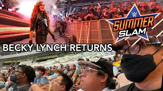 Becky Lynch Return Live Reaction