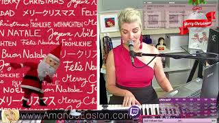 Merry Christmas to you! Santa Baby live on Twitch - Amanda Easton