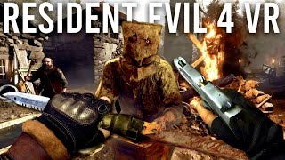 They Actually Did It! Resident Evil 4 VR Mod is Incredible!