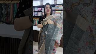 Matka tussar in kalamkari