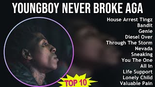 YoungBoy Never Broke Again 2025 MIX Greatest Hits - House Arrest Tingz, Bandit, Genie, Diesel Over