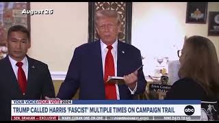 Trump Calling His Opponents Fascist Compilation