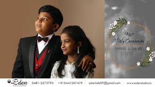 First Holy Communion Highlights 2020_ Samuel & Sarah