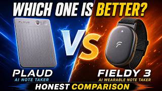 Plaud vs Fieldy 2026 — Which AI Note Taker Is Actually Worth It? (Honest Comparison)