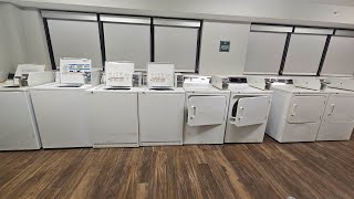 Guest laundry room tour: GEs & old & new Whirlpools @ Hampton Inn, Cocoa Beach, FL