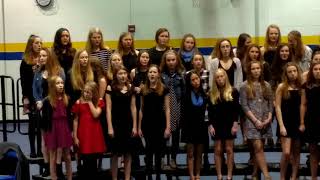 All the choirs singing