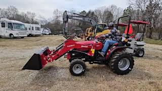Lot 289 2024 Solis S24 Tractor Backhoe