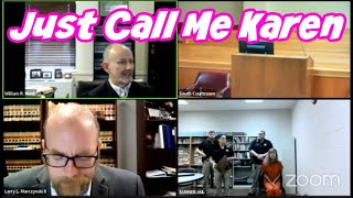 Her Federal Name Is Karen? (Plus Bonus Sovereign Citizen)