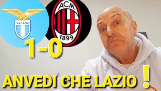 😱I DIDN'T EXPECT IT‼️LAZIO-MILAN 1-0💥A PERFECT MATCH FOR THE WHITE AND SKY BLUES