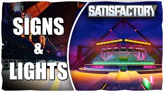 Advanced Guide To Lighting and Signs | Satisfactory Game Guide
