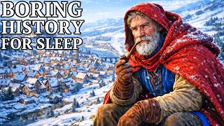 What Life Was REALLY Like in Medieval Towns During Winters? | Relaxing History for Sleep