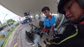 Sore-sore ngabuburit ke rumah kawan pake Old PCX 150