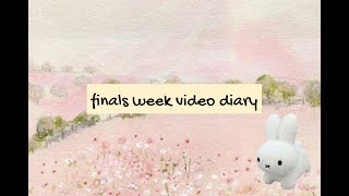 finals week vlog ໒꒰ྀི´ ˘ ` ꒱ྀིა sonny angel meetup, TONS of studying, museums, & cooking!