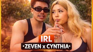 ZEVEN x CYNTHIA IRL LIVE MEETUP #ZEVEN #OMETV #AKNEPALYT